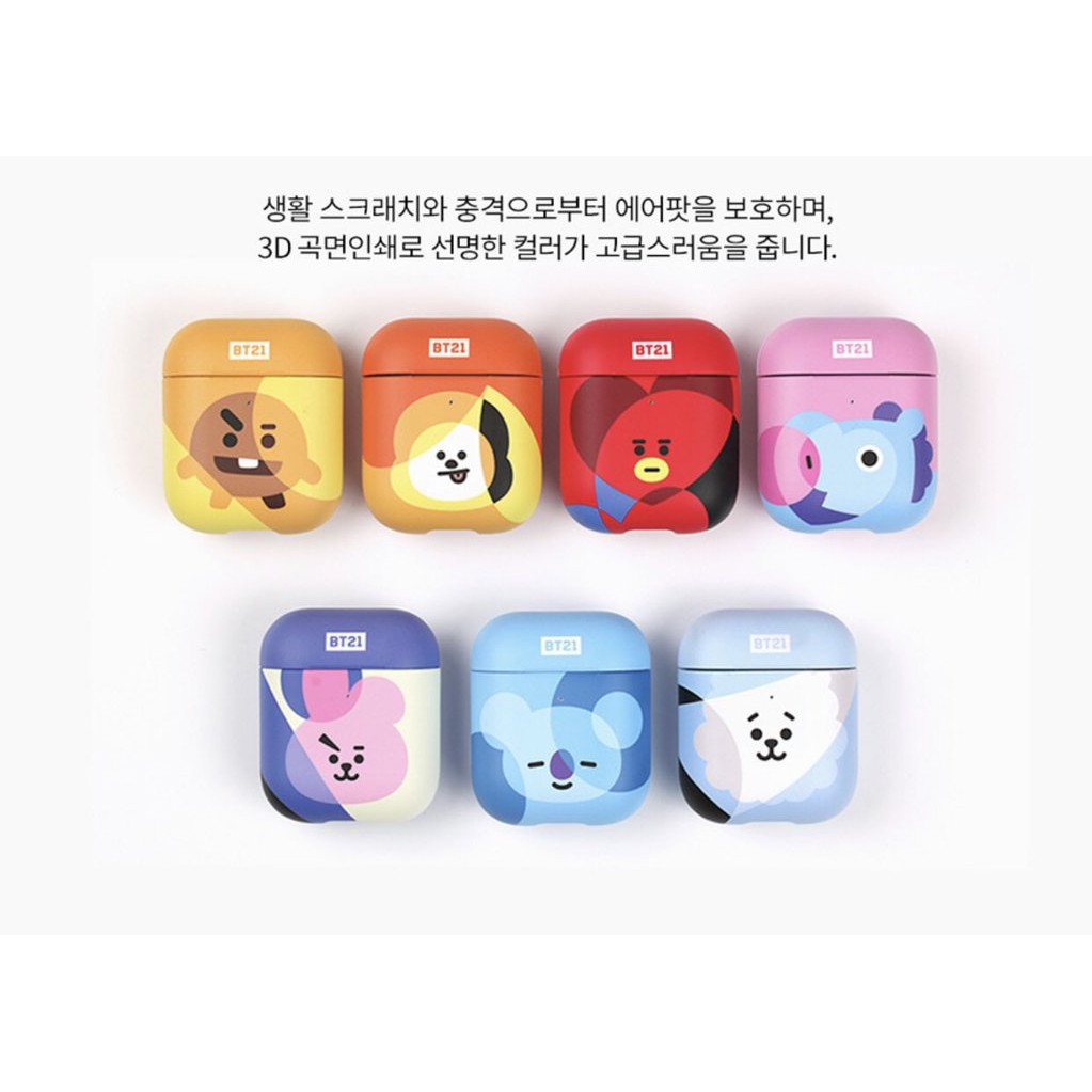 Official BT21 Airpod Hard Case