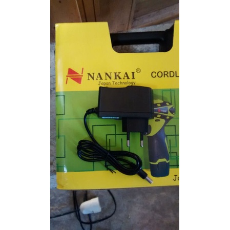 charger nankai 12v untuk bor cordless nankai bisa juga buat ryu edon mollar benz kova dan habo