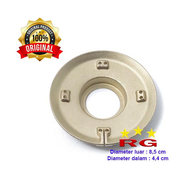 BURNER KOMPOR GAS RINNAI BESAR  KUNINGAN KOMPOR GAS RINNAI BESAR ORIGINAL