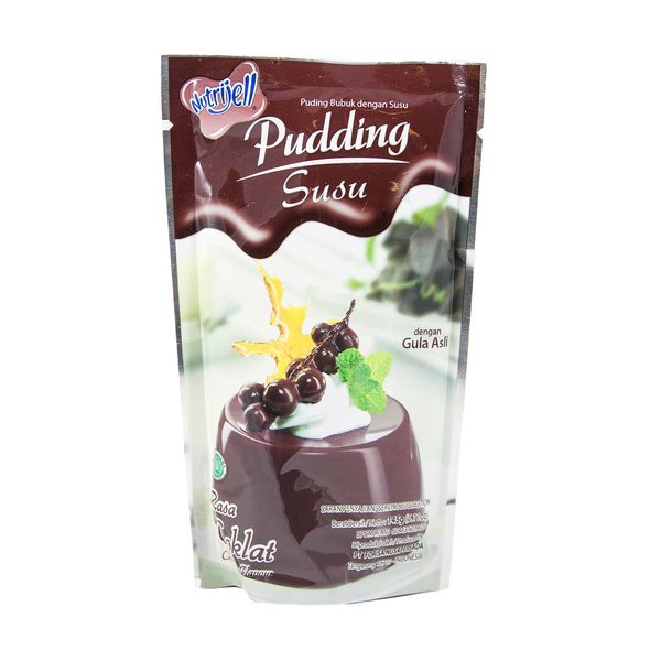 

NUTRIJELL Puding Susu Cokelat 130g - NUTRI JELL Chocolate Milk Pudding Instant Powder