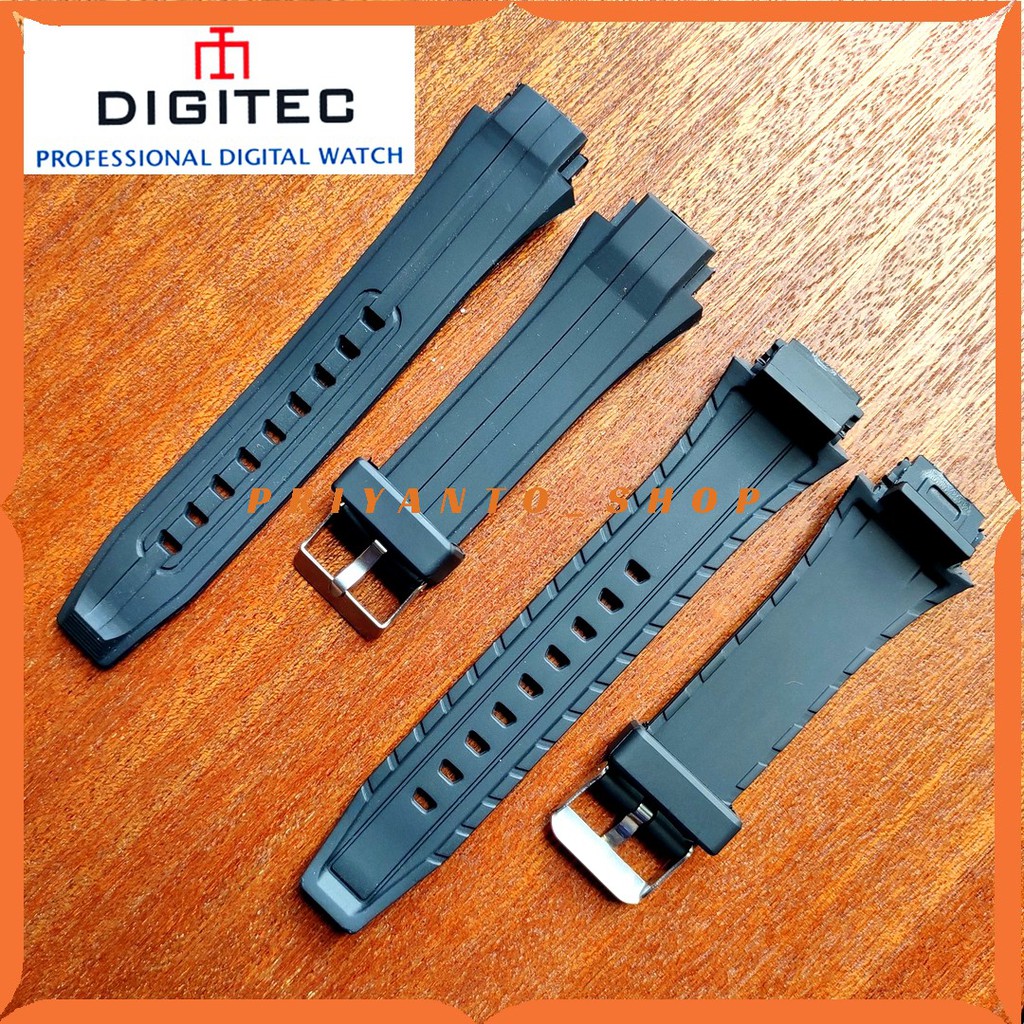 STRAP TALI JAM TANGAN RUBBER WATCH DIGITEC DG 3053 DIGITEC 3053