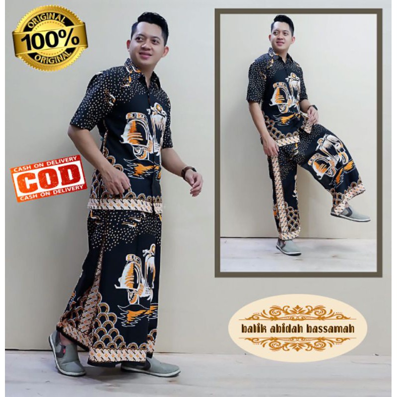 Banting Harga Batik Solo Modern Set Celana Sarung Dan Baju Vespa 1gpLXydCJK0paV