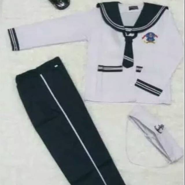 Baju Seragam Popeye Sailor Pelaut Jepang