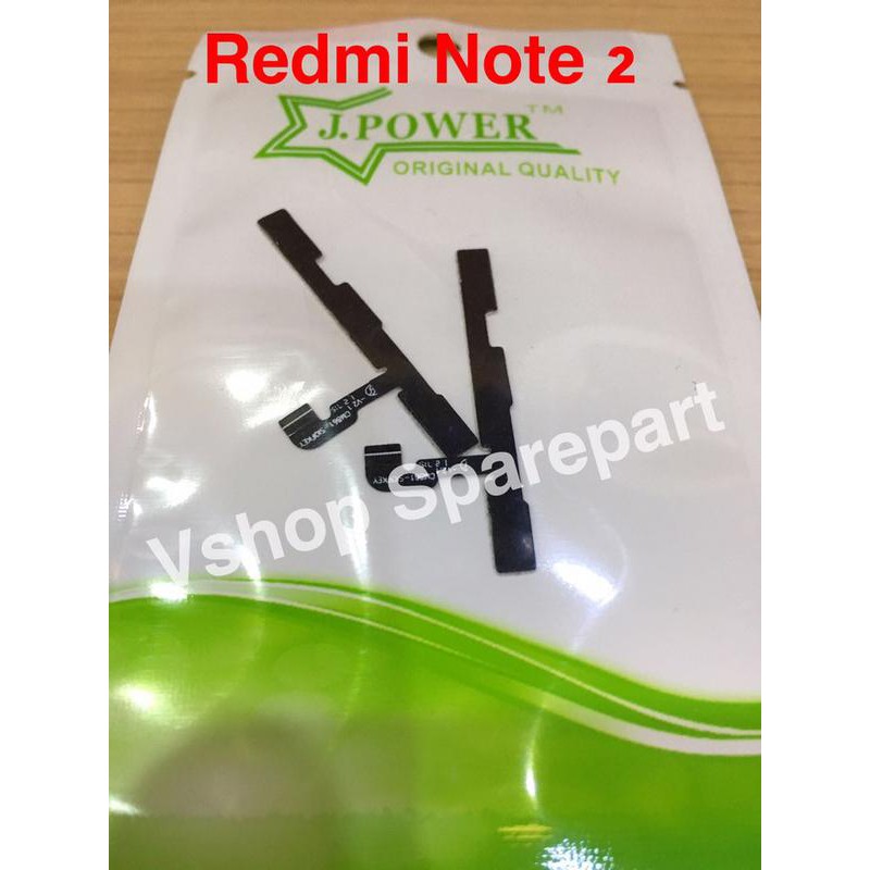 Fleksibel Flexibel Flexible Power On Off Volume Xiaomi Redmi Note 2