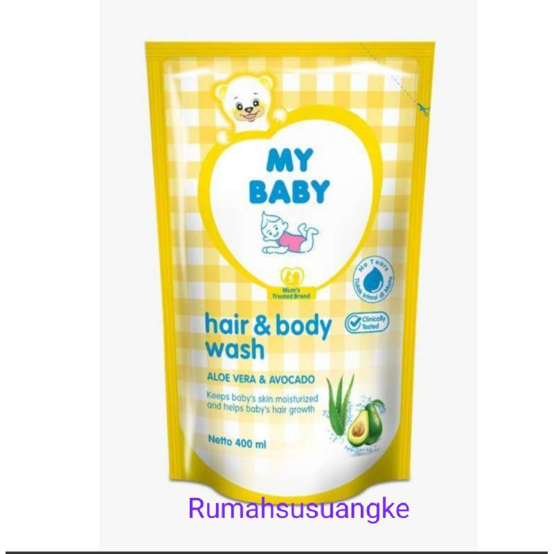 My baby Hair&amp;body#Telon wash 400ml/refill