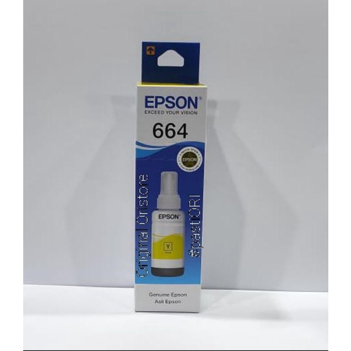 EPSON 664 - TINTA BOTOL ORIGINAL EPSON 70ML UNTUK EPSON L SERIES L100