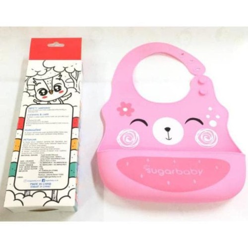 SUGAR BABY PREMIUM SILICONE BIB XL 6M+ / CELEMEK BAYI