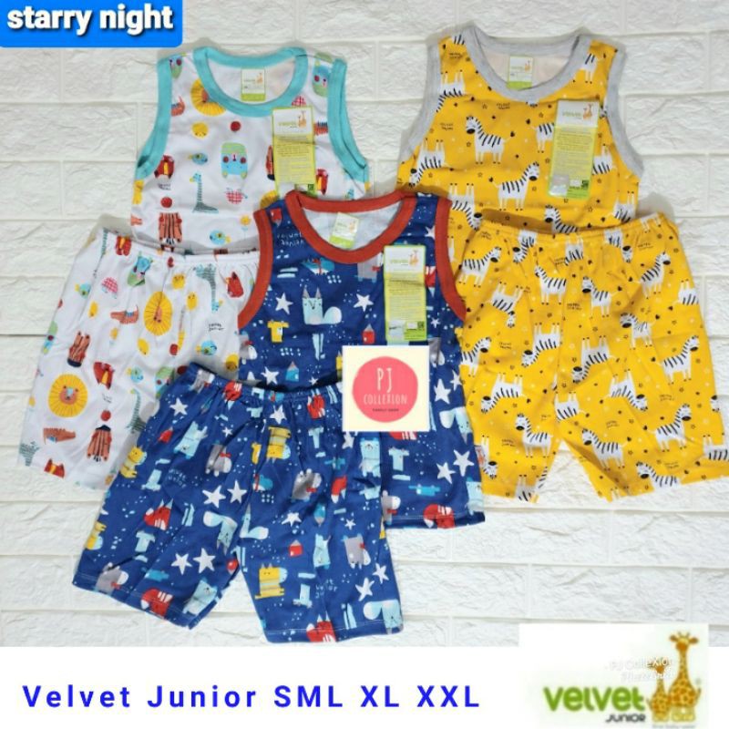 Velvet Junior 3 SET Singlet / Kutung