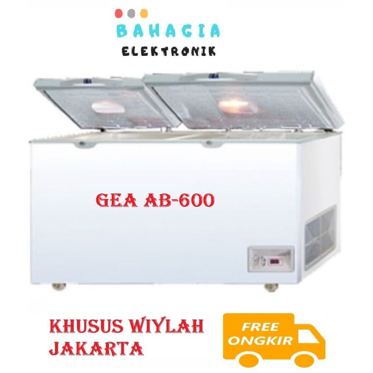 GEA AB 600TX AB600TX Chest Freezer / Freezer Box -26'C -Putih