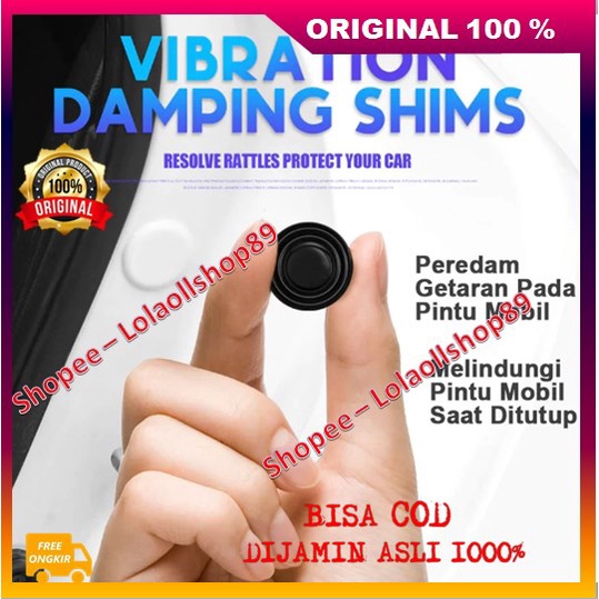 Car Spin Gasket Vibration Damping Shims Peredam Getaran Pada Mobil 8Pcs 100% ASLI ORIGINAL