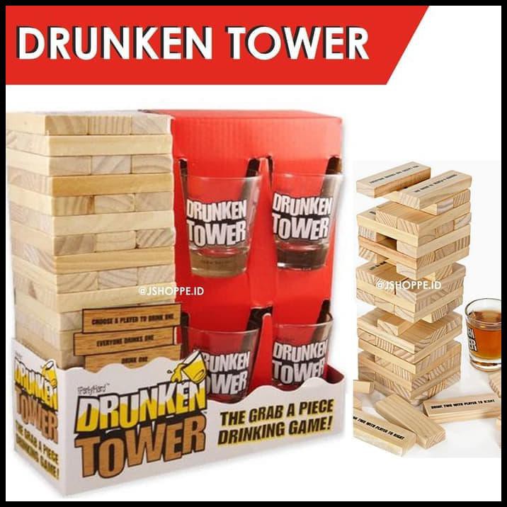 Mainan Drunken Tower Challenge Game