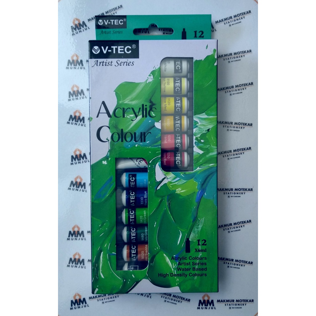 

CAT ACRYLIC V-TEC 12 WARNA
