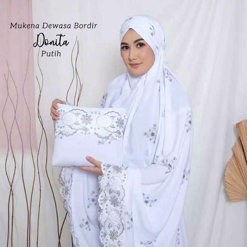 MUKENA DEWASA BORDIR DONITA