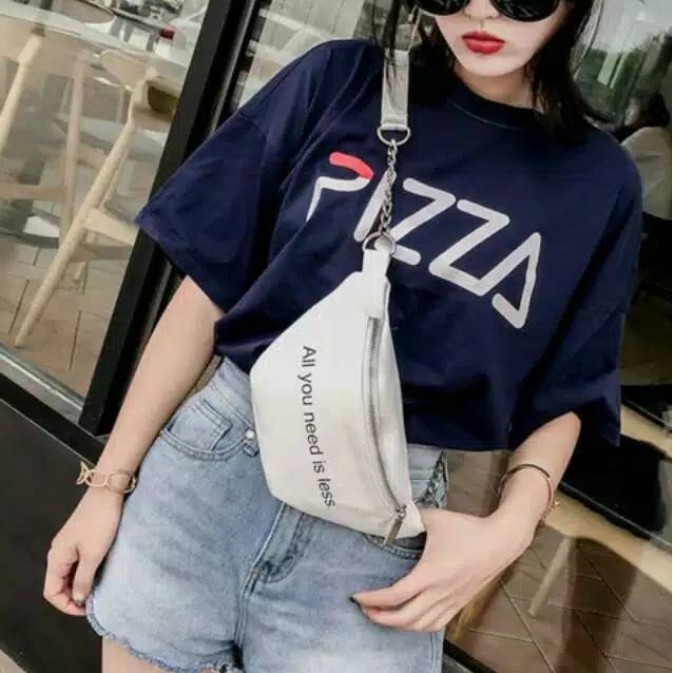 LJY29 Tas Pinggang Korea All You Need Is Less Waist Bag TKM