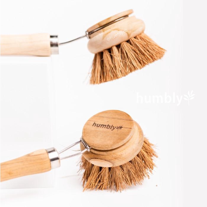 

Yufi / Pan Brush W/ Handle (Biodegradable) Sikat Teflon Dengan Gagang [Ready Stock]