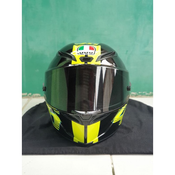 AGV CORSA VR46 BLACK YELLOW