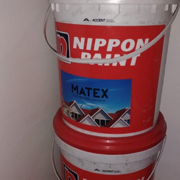 Cat | Cat Genteng Matex By Nippon Paint 20Kg Pail Warna 808J Leaf Green