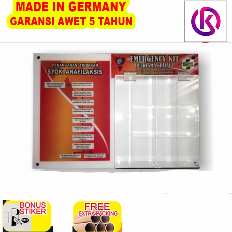 

Promo Kotak Emergency 45 x 32 x 6 cm