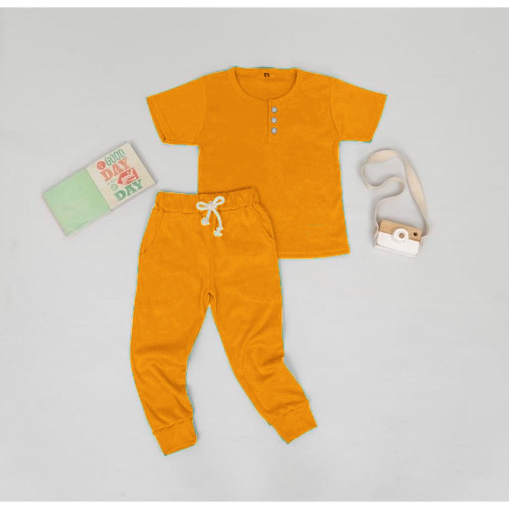 PROMO SETELAN KIANO PANJANG KIDS 1-6 TAHUN SETELAN ANAK POLOS SETELAN UNISEX TERLARIS BAJU ANAK PAKAIAN ANAK LAKI LAKI PEREMPUAN PAKAIAN HARIAN SETELAN KIANO PANJANG