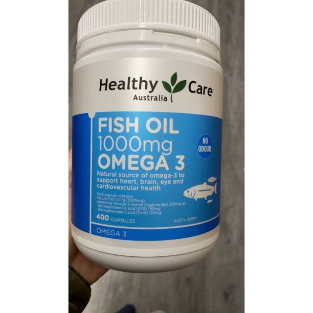 Healthy care fish oil 1000mg omega 3