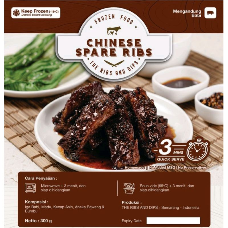 

Chinese Spare Ribs 300gr