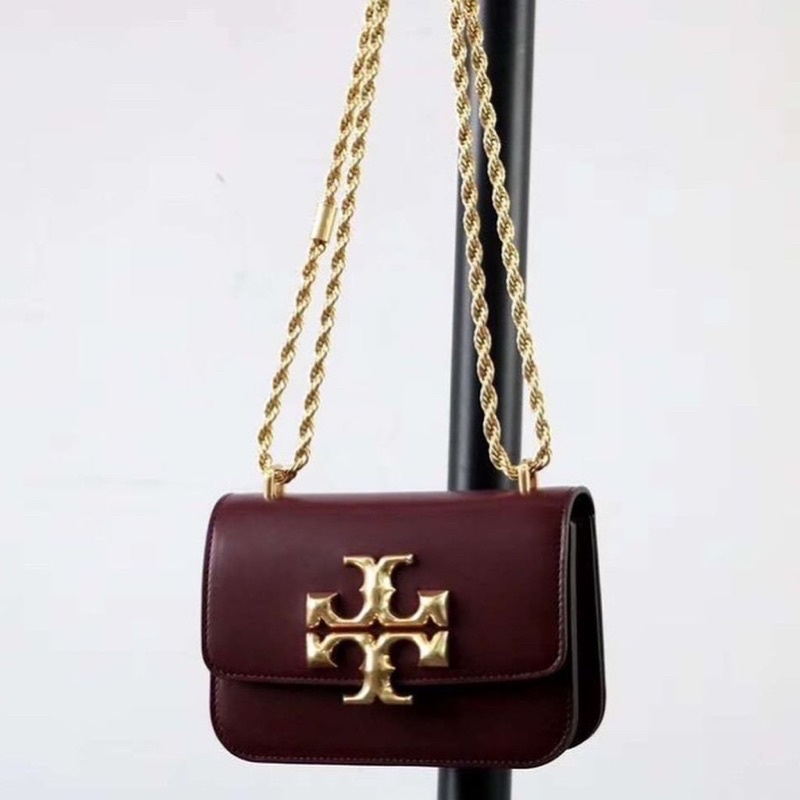 Tory Burch Eleanor Shoulder Bag 25  - Red Maroon