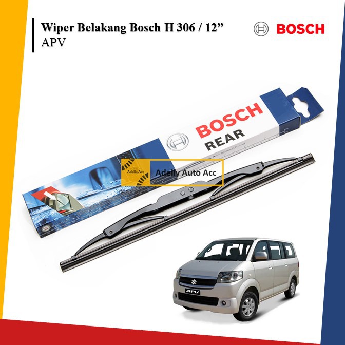 Rear Wiper / Wiper Belakang BOSCH H 306 - 12 Inci Mobil Suzuki APV