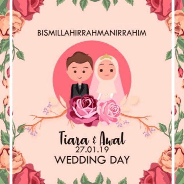 Video animasi undangan pernikahan