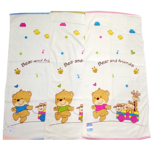 Handuk Bayi keramas - Handuk Bayi Lembut ukuran kecil  33x73cm -VEGASUS Store (COD)