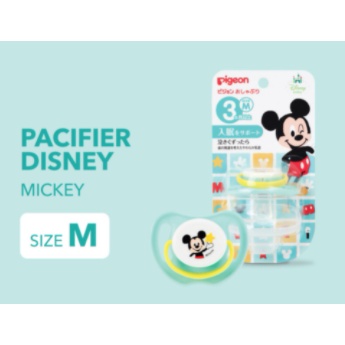 PIGEON Silicone Pacifier Disney  Minnie I Mickey Size S | M I L I Dot Bayi