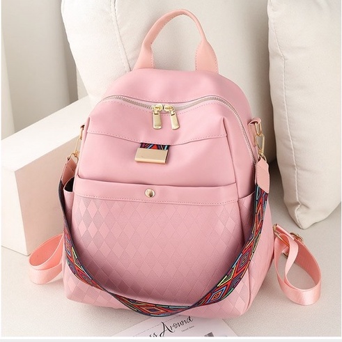 ( 2PC 1KG ) GTBI998878704 New Arrival  !!!  Tas Ransel Wanita Import  Premium Terbaru