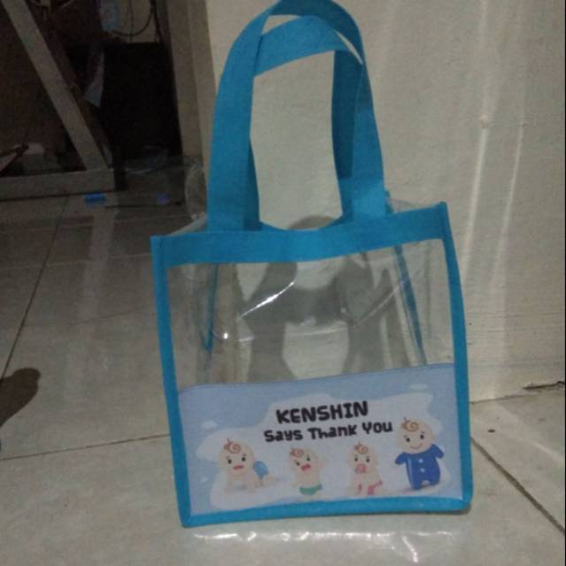 

Tas mika, souvenir mika 1/2 banner + pita ( uk. P 20, T 23 lbr 10 cm )