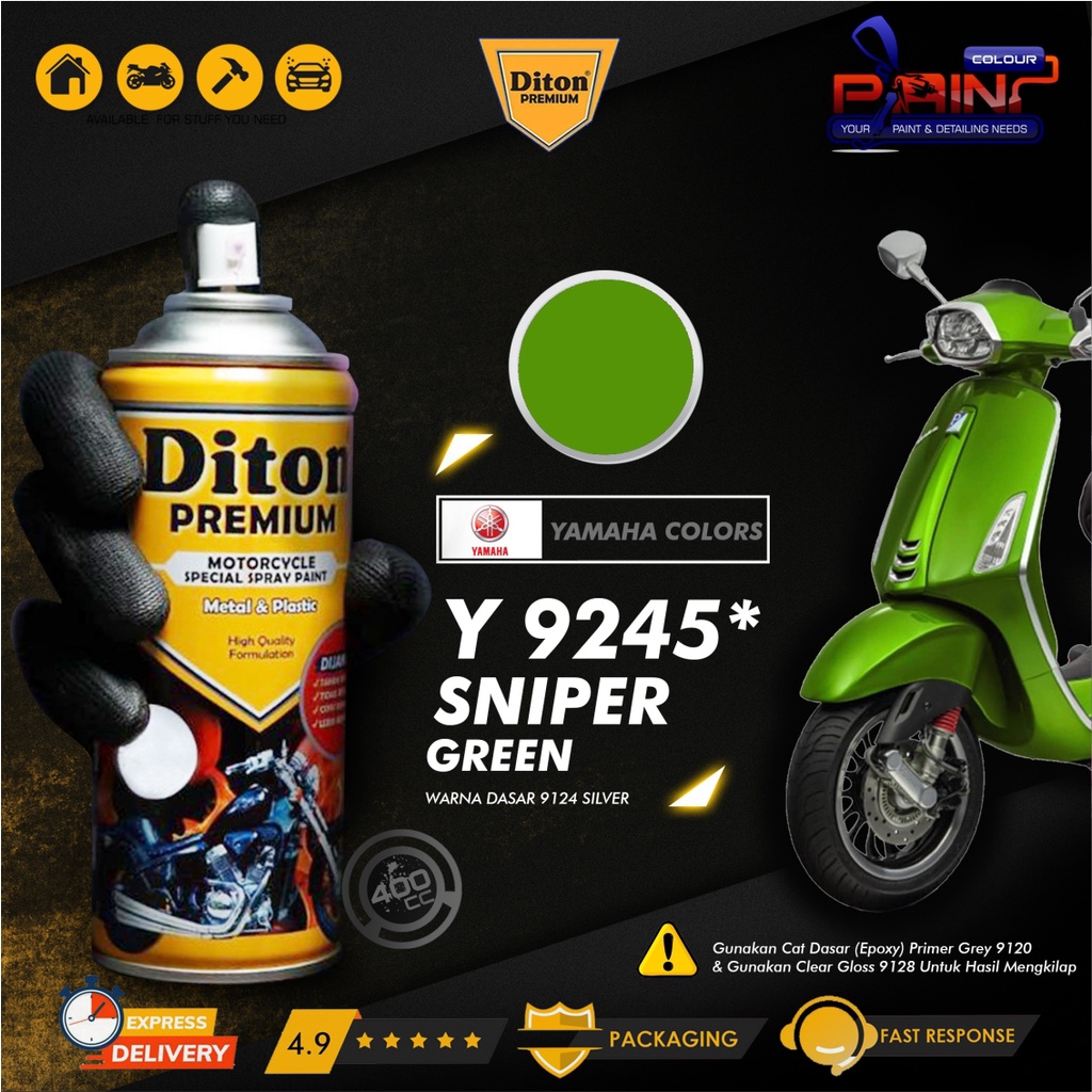 Diton PREMIUM 9245* Sniper Green Cat Semprot