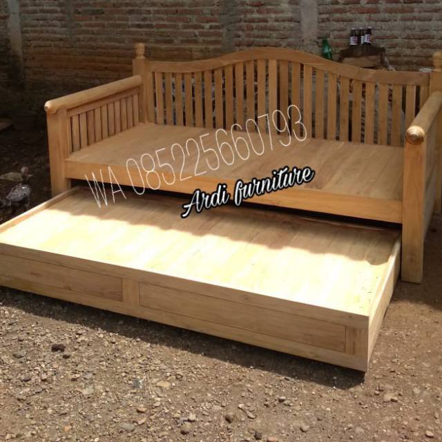 Bale susun kursi bangku jati ukir jepara