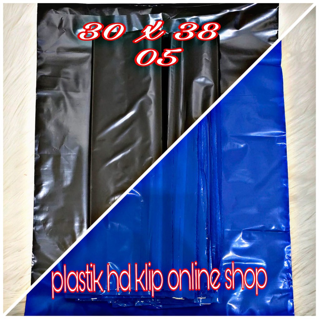 Trijaya . plastik bungkus online shop/plastik polymailer klip 30x38 05. 1pack isi 50 lembar