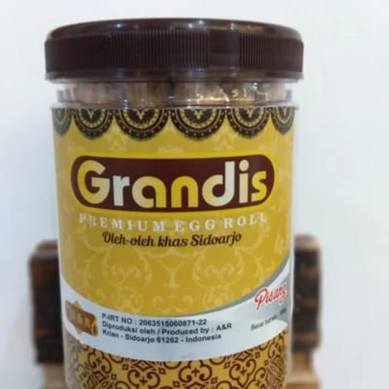

TER MANTAP !! Eggroll Toples Pisang 150gr By UD A & R Grandis SKOMILL