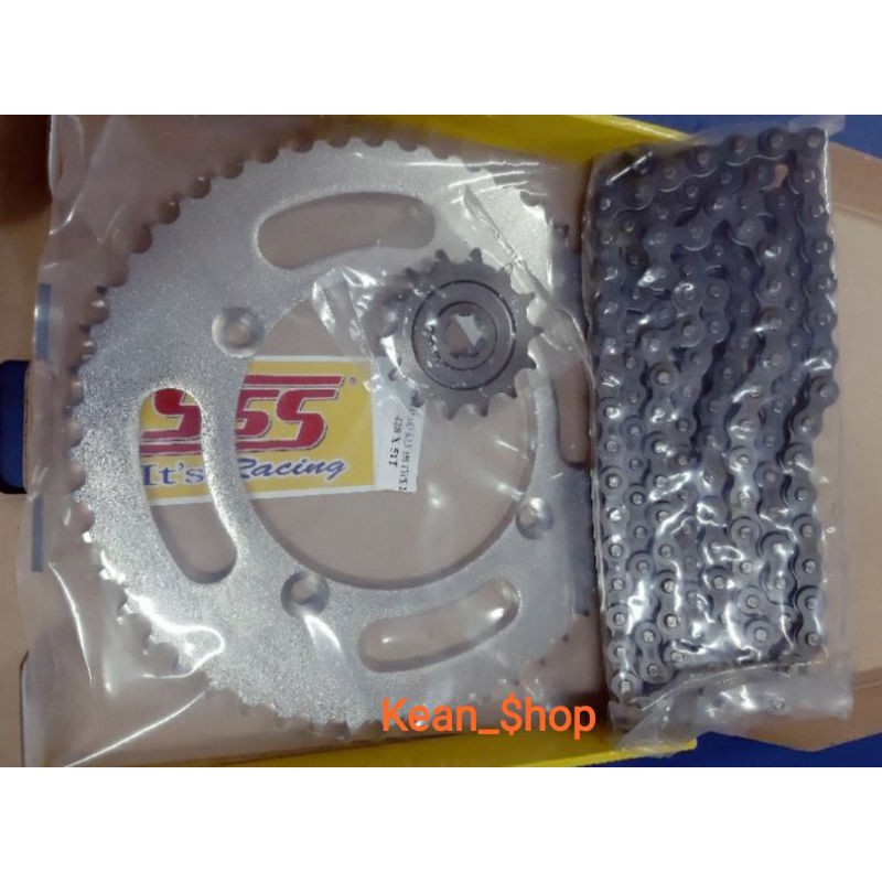 GIR SET GEAR SET SSS KLX 150 GIR KLX 51T CHAIN KIT KLX 150