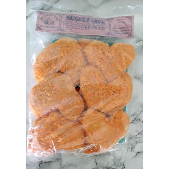 

aneka gorengan nuget love nuget ikan