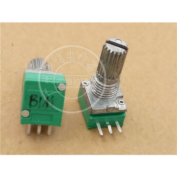 5pcs Potentiometer Presisi Tinggi RK097N B1KB20KB253B25K B254-B250KB50K B1M