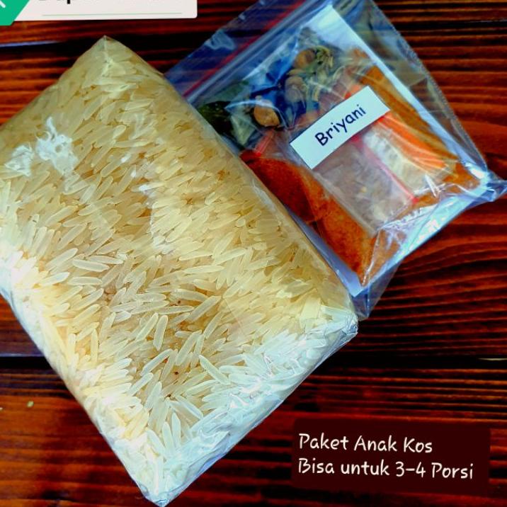 

ㅝ Basmati Nasi Briyani, Mandhi Kebuli dan Kabsah Instan (PAKET ANAK KOS) ポ
