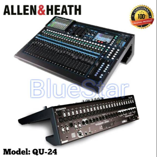 Mixer Allen Heath Qu24 Original Digital Mixer Allen Heath Qu 24