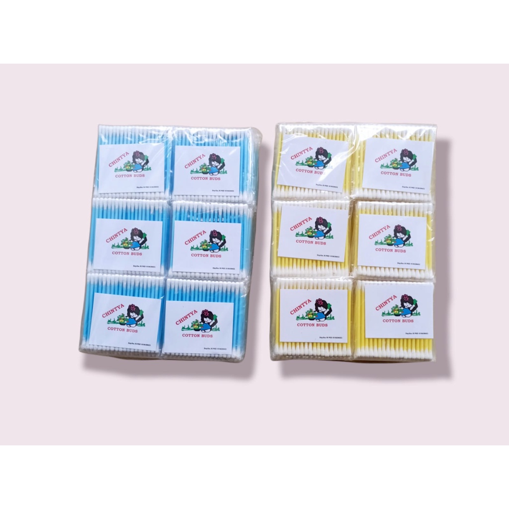 CHINTYA COTTON BUDS ISI  50pcs Dewasa Dan Anak - anak( KOREK KUPING )