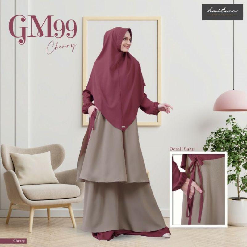 PROMO DISKON TERBARU GAMIS SET HAITWO GM 099