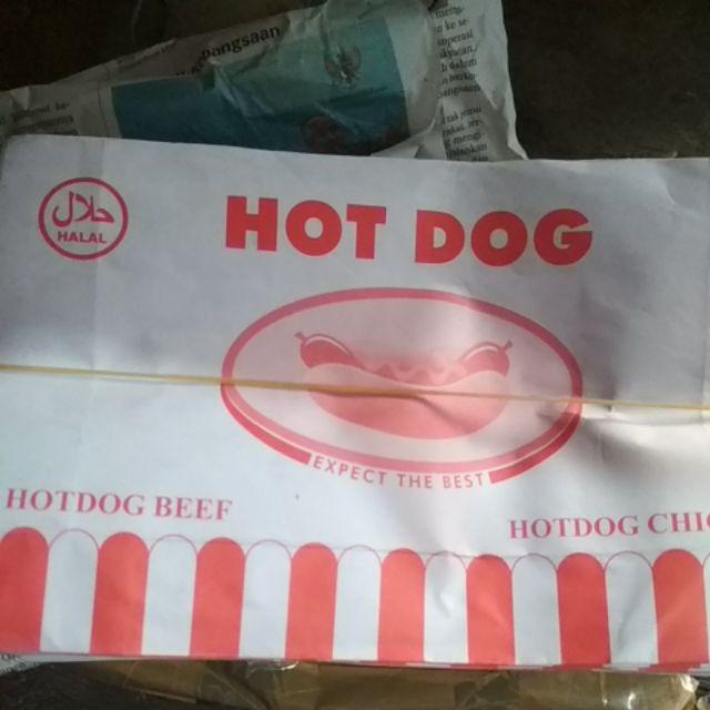 Kantong Hotdog Isi 100 Pcs