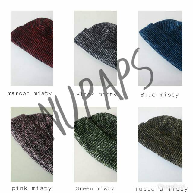 QUALITY DISTRO Topi kupluk,short beanie hat skate series beani polos model pendekkupluk rajut dewasa