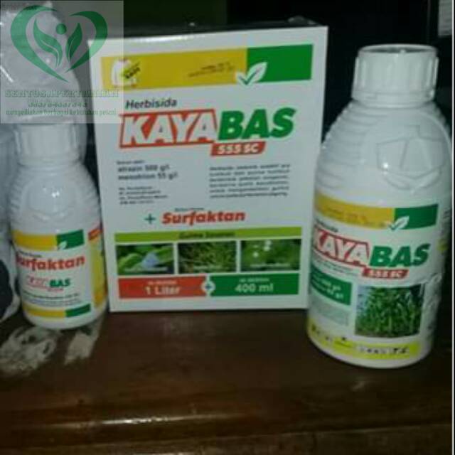 herbisida sistemik selektif jagung KAYABAS 1liter+SURFAKTAN 400ml dari PETROKIMIA KAYAKU