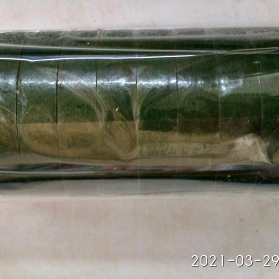 

۞ solatip/floral tape/isolasi bunga 1 pack (1 lusin isi 12 pcs) - Hijau ★