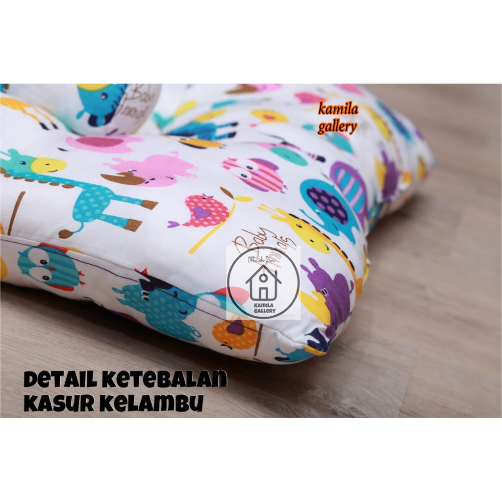 FREE TAS SERUT!! KASUR KELAMBU BAYI + BANTAL PEYANG + 2 GULING / KASUR BAYI TERMURAH