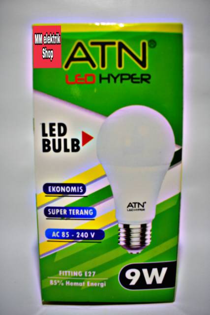 ATN Lampu Led Eco Hyper 5Watt 7W 9W 12W 18 Watt Best Seller  ATN