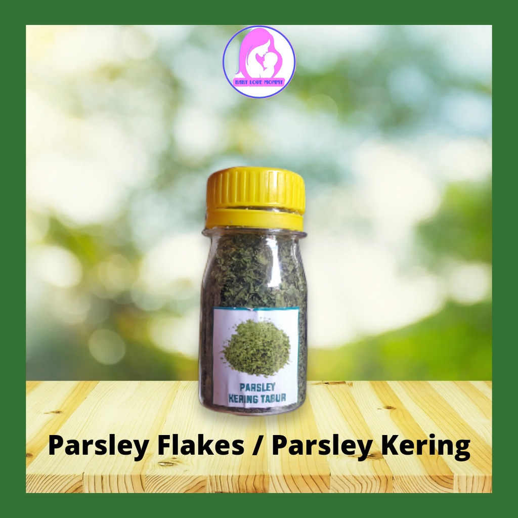 

parsley kering MPASI kemasan botol ekonomis 7gr